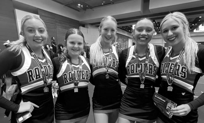 Five named All-Cheer