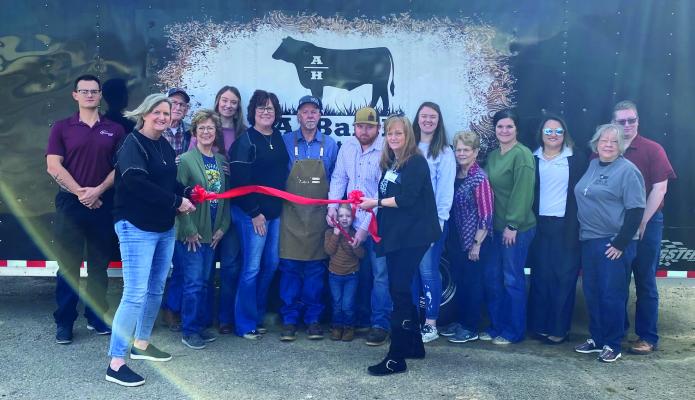 A Bar H Custom Processing is now open for your business in Winnsboro! The new meat processing plant celebrated its opening with a ribbon cutting event last Wednesday with the Winnsboro Area Chamber of Commerce. Courtesy photo