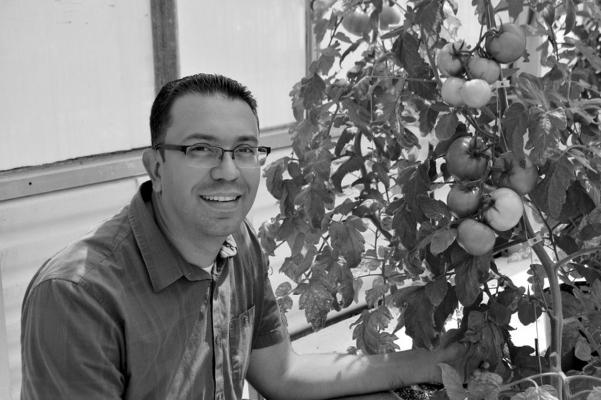 Carlos Avila, Ph.D., will lead the new round of research on tomato firmness. Photo by Texas A&amp;M AgriLife