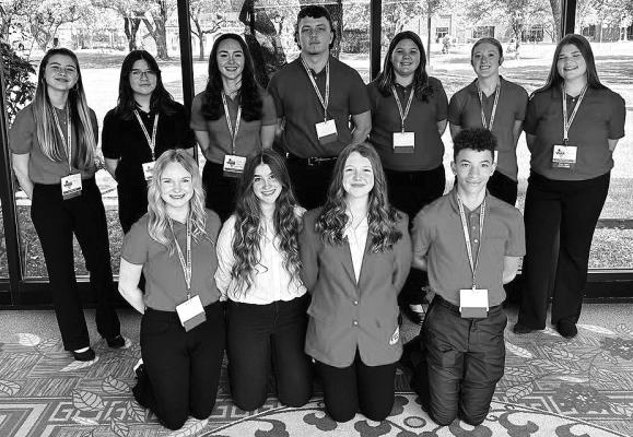 Detroit FFCLA students represent their school well at the State Leadership Conference in Dallas last weekend. Congratulations to Ciannah Garrison for earning a silver medal on her family and consumer sciences assessment. Thank you to all students for leading and serving. Courtesy Photo